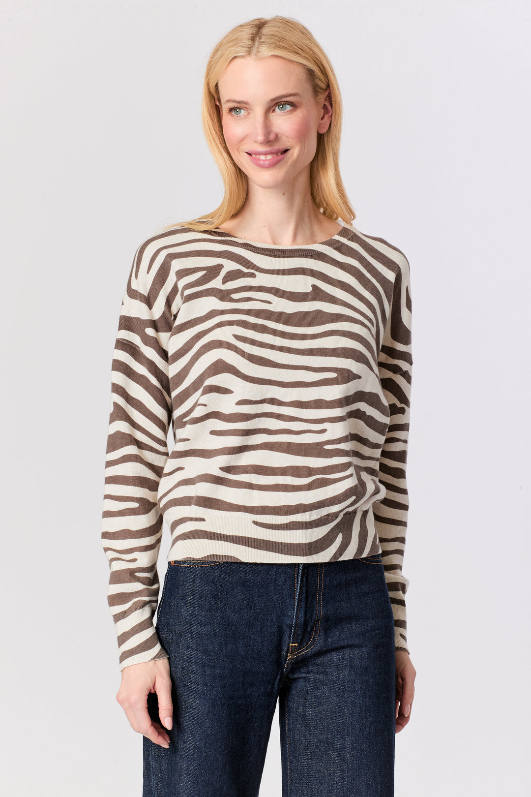 Tiger Crew Sweater Oat