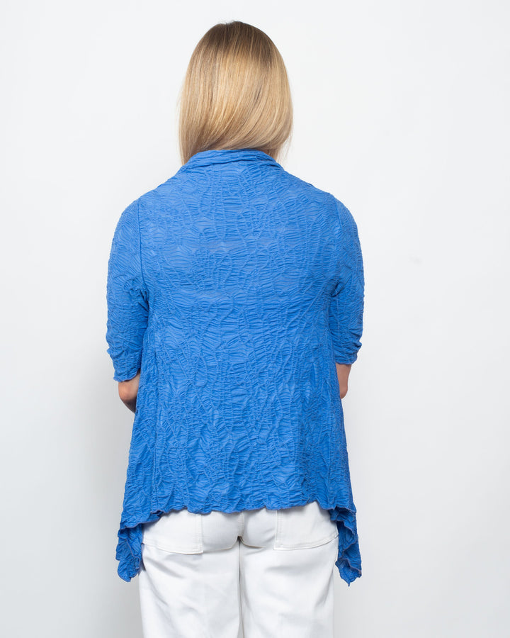 Dreamcatcher Waterfall Cardigan Periwinkle