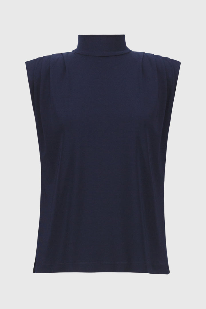 Silky Knit Boxy Sleeveless Top