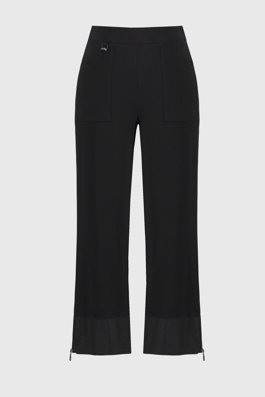 Silky Trim Straight Pant