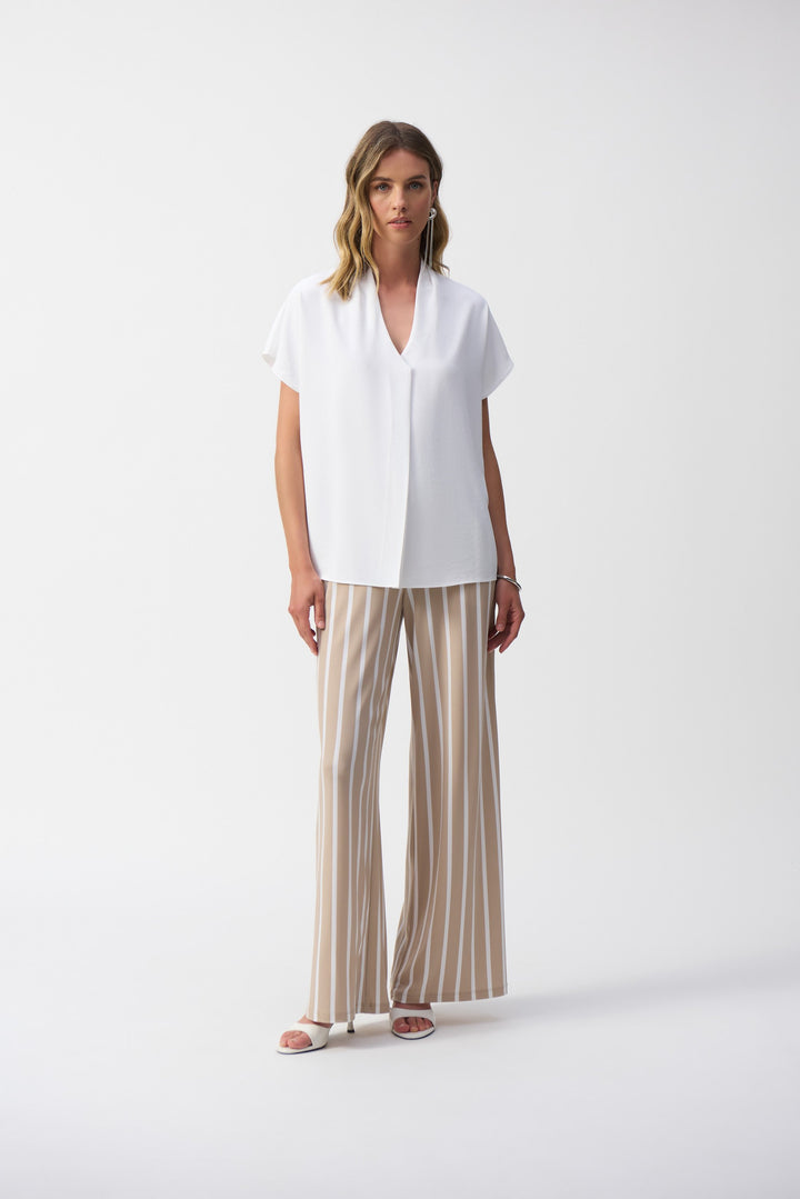 Textured Woven Straight Top