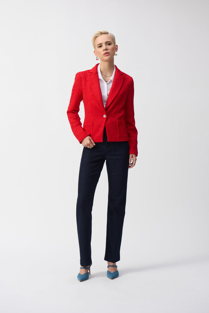 Bouclé Fitted Blazer