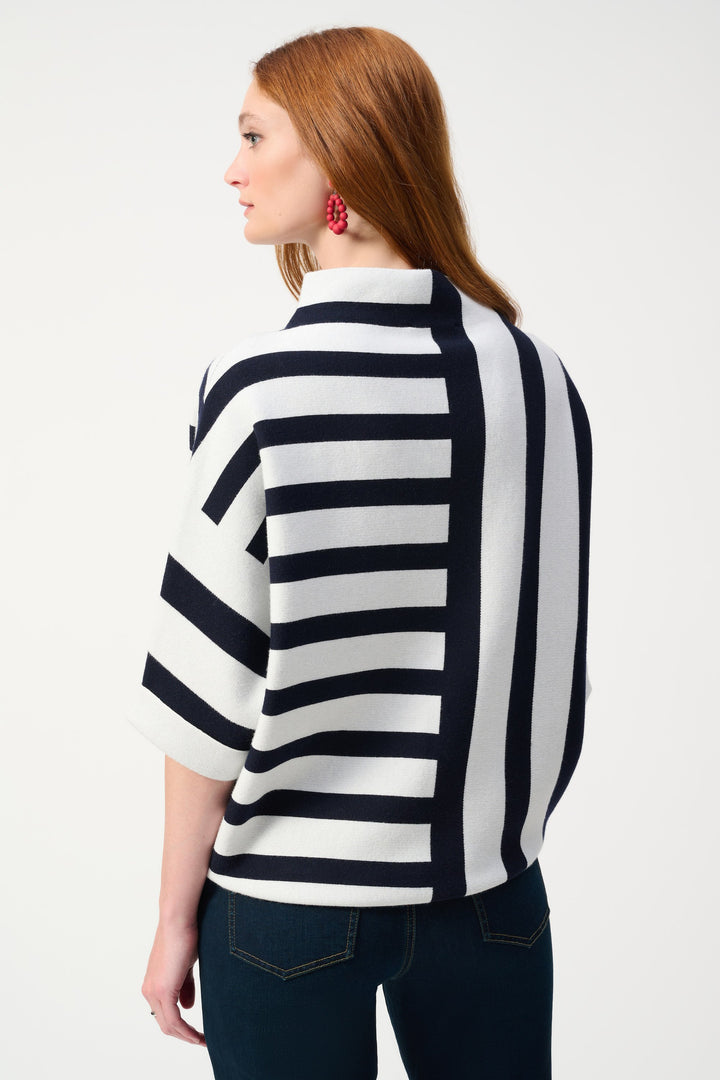 Jacquard Stripe Sweater