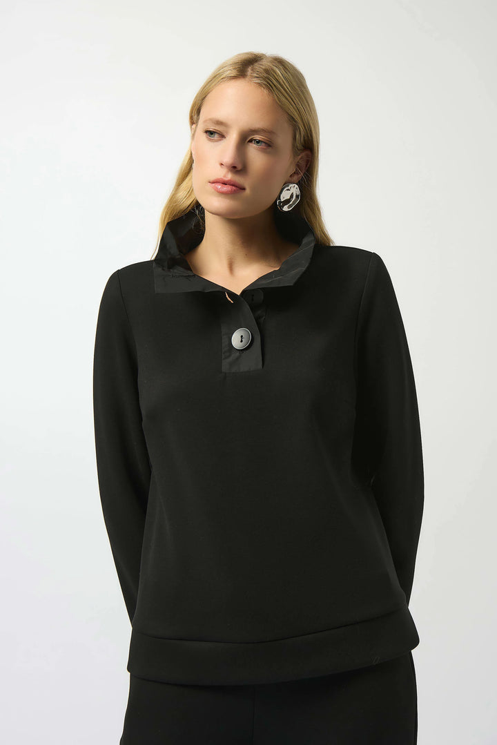 Scuba Jersey Boxy Top