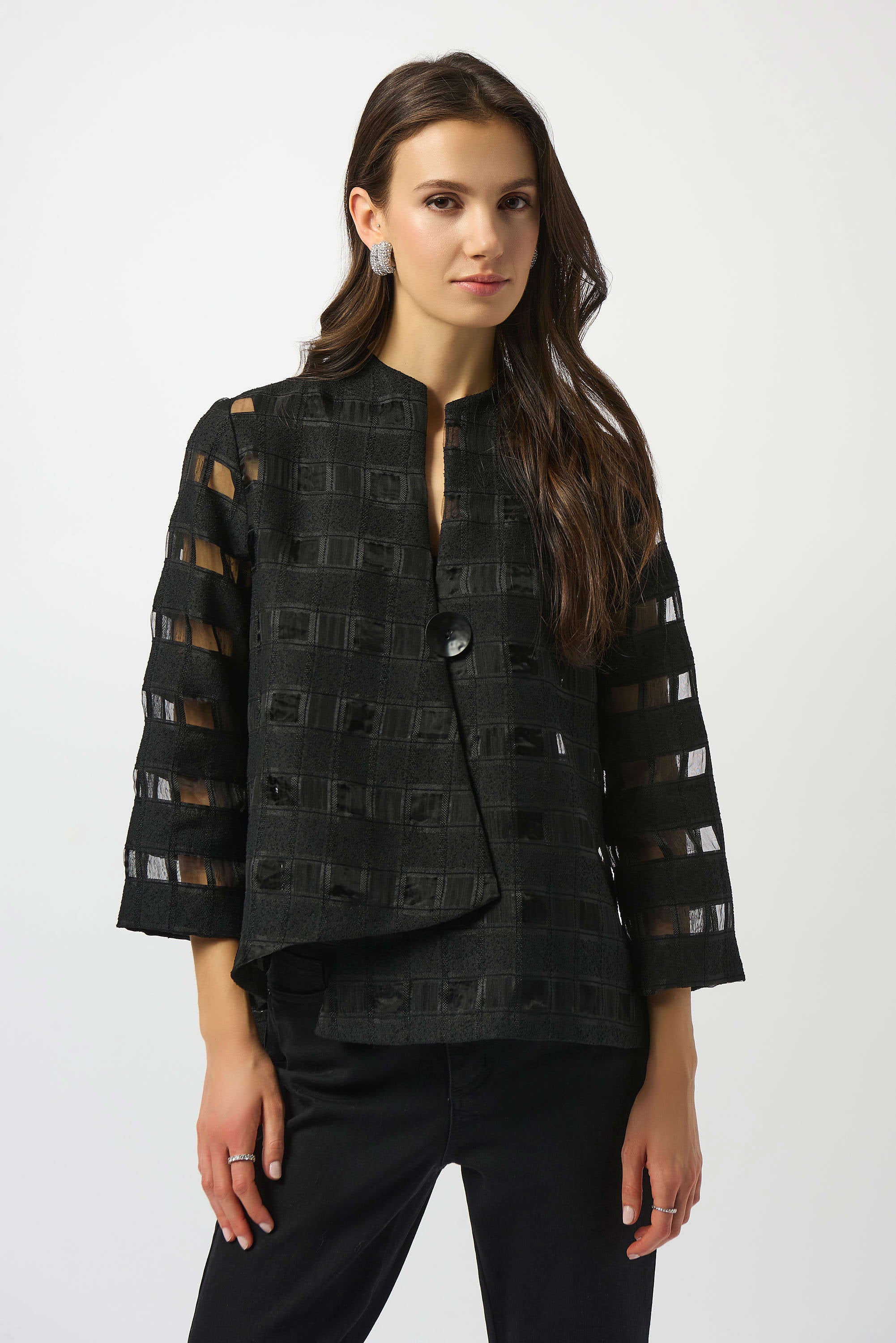 Swankiss - 【本日限定値下げ！】Classical tone quilting jacket sj.0014aSS23_chocolate Accordion Hooded Quilted Queen's Vest