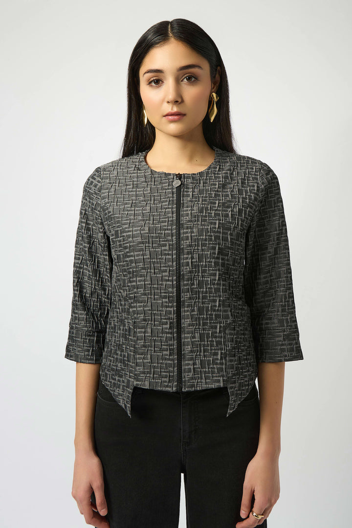 Jacquard Woven Straight Jacket