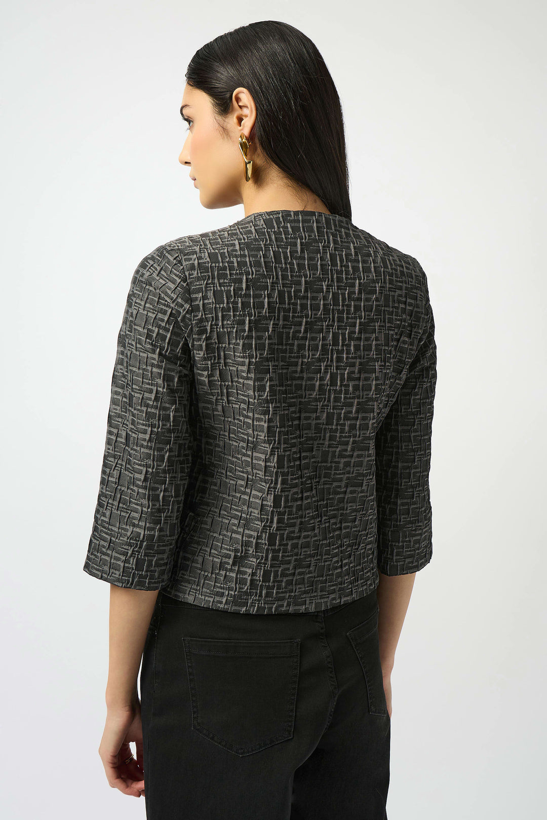 Jacquard Woven Straight Jacket