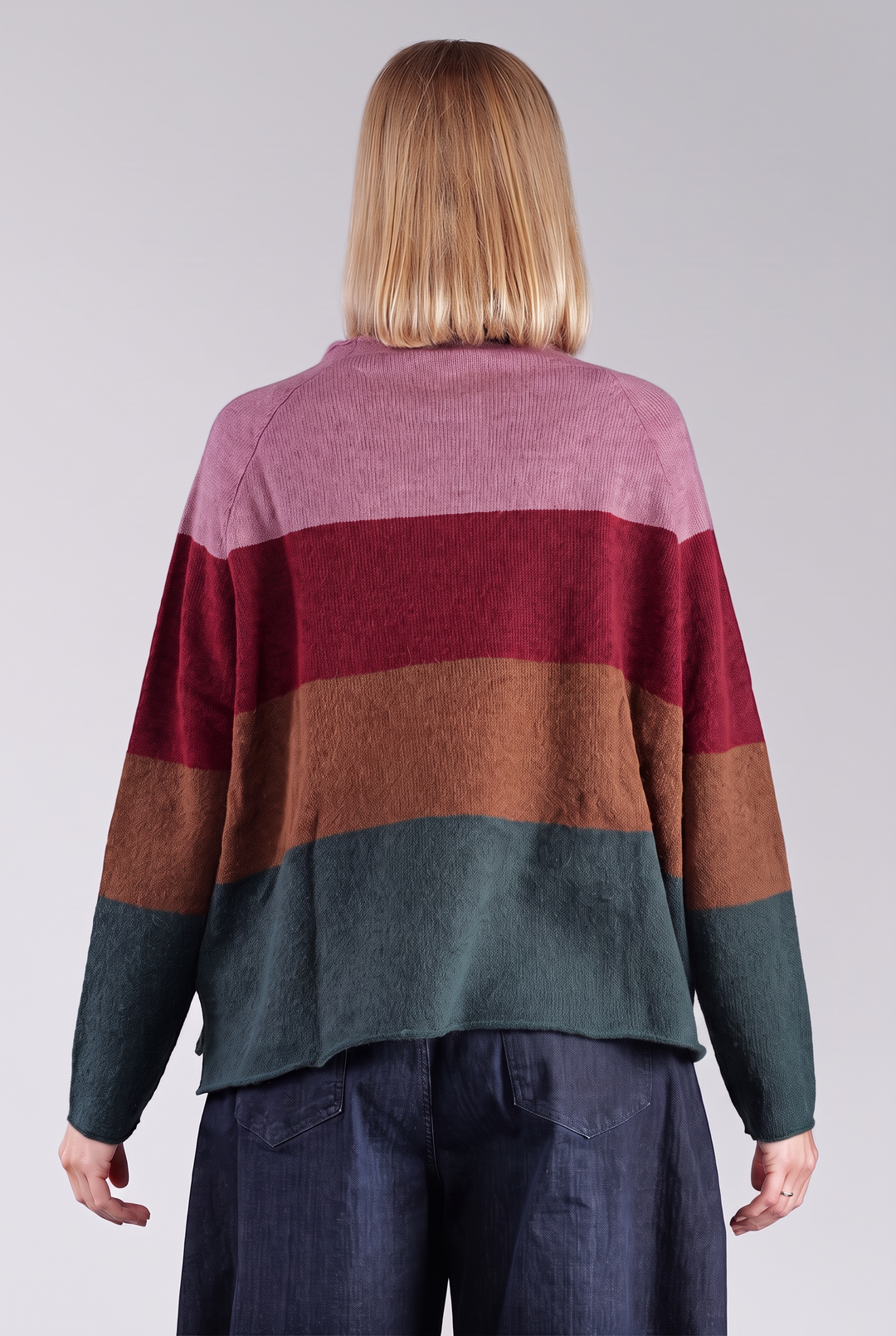 Block Stripe Sweater Fantasy