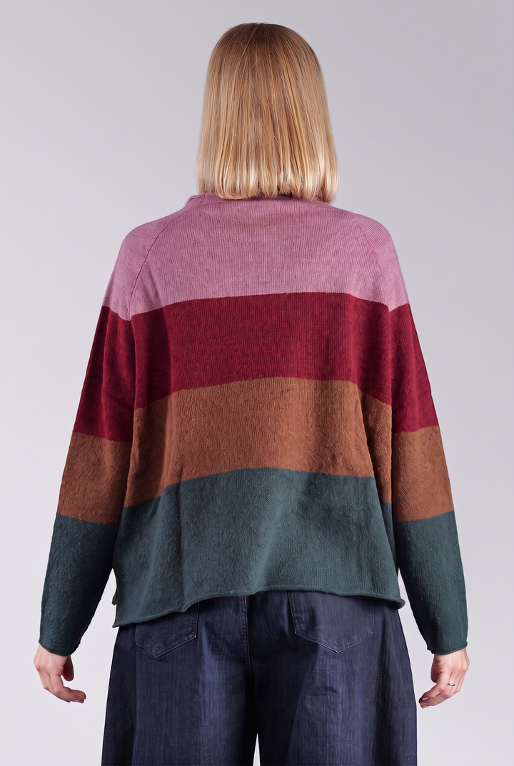 Block Stripe Sweater Fantasy
