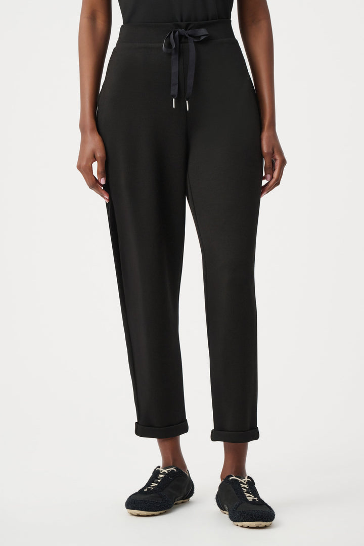 Scuba Jersey Pull On Pants Black