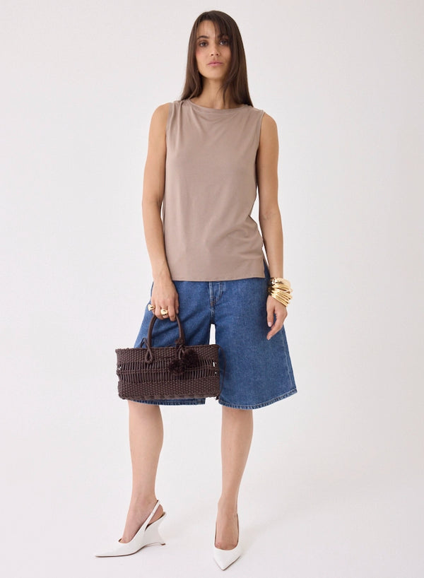 Soft Touch Semi Relaxed Boatneck Tank