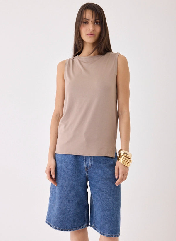 Soft Touch Semi Relaxed Boatneck Tank