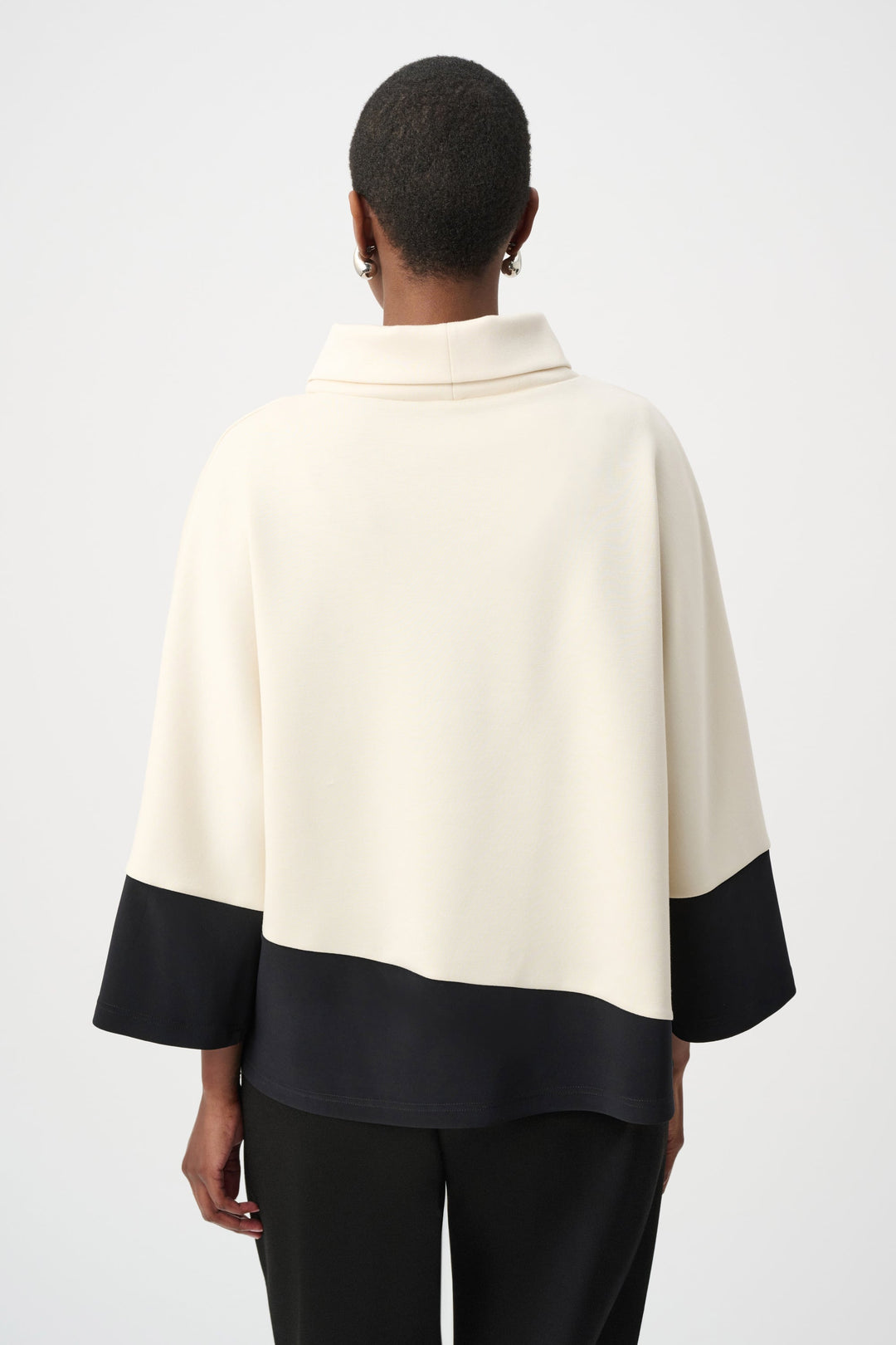 Scuba Color Block Trapeze Top Birch