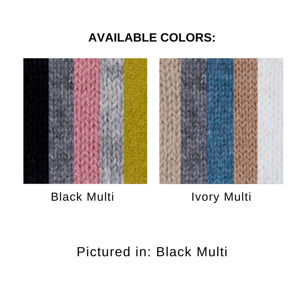STRIPE RIB QTR ZIP MOCK