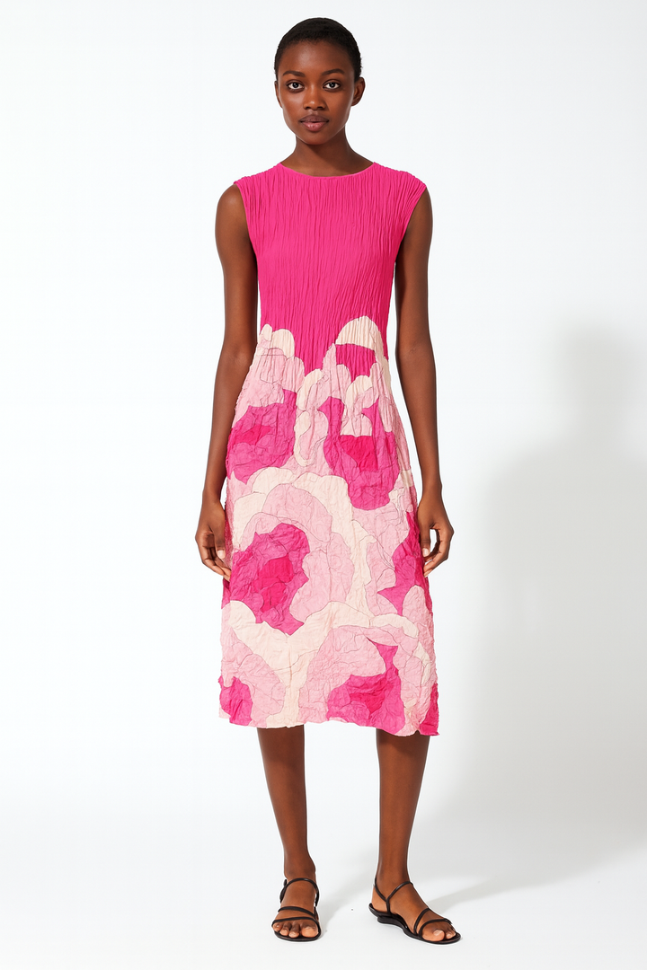 Smash Pocket Dress Pink Rose