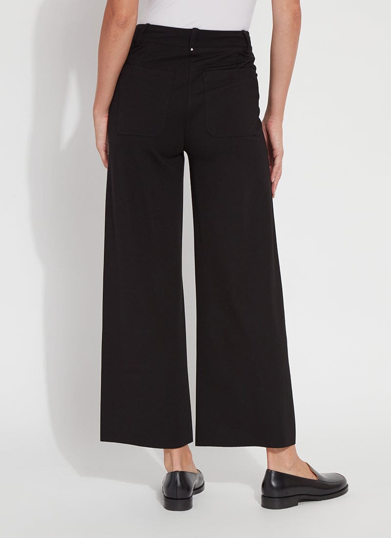 Erin Wide Leg Ponte Black