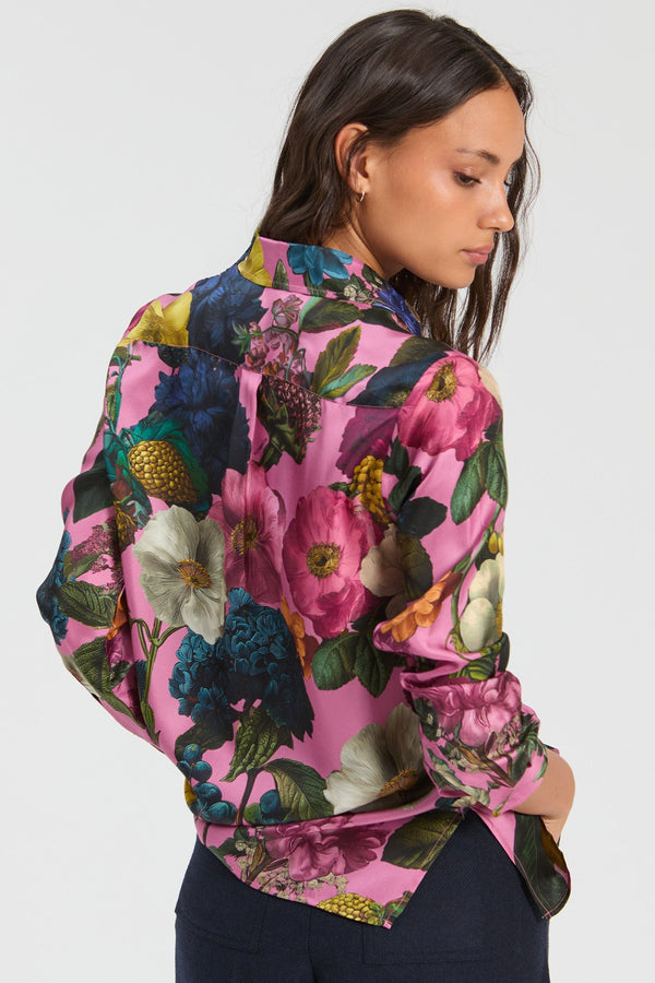 Tea Big Flower Shirt