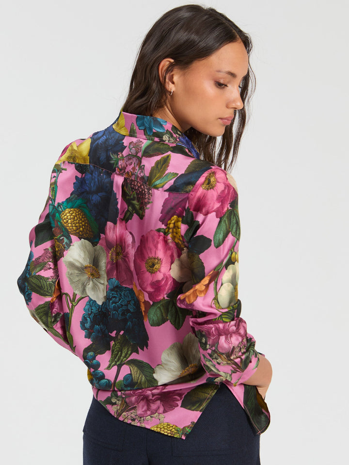 Tea Big Flower Shirt