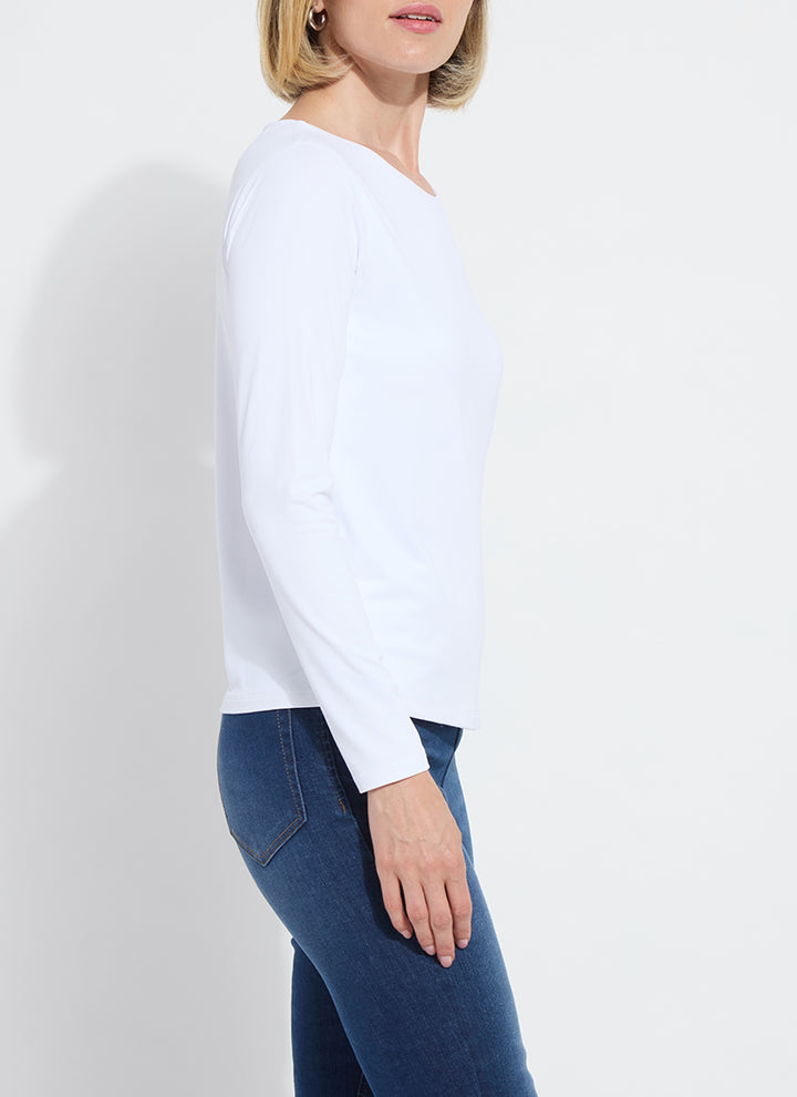 Lysséntial Long Sleeve White