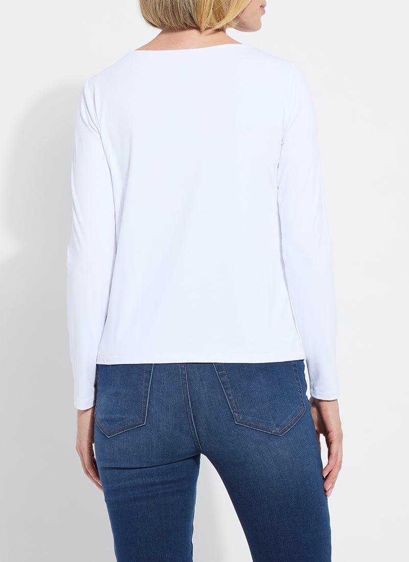 Lysséntial Long Sleeve White