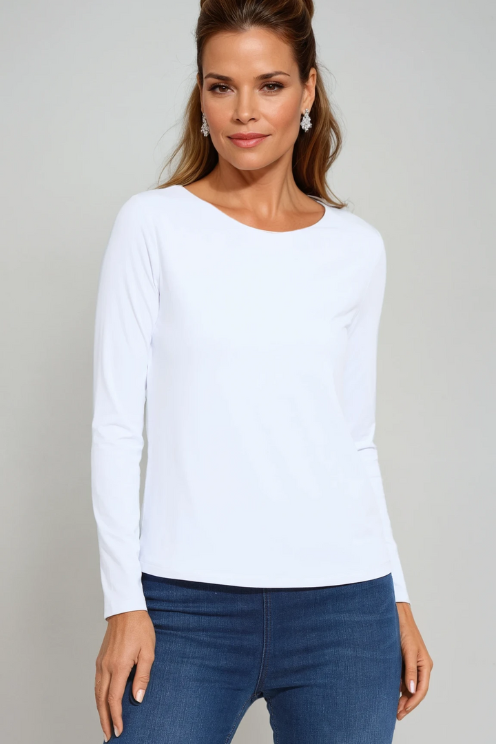 Lysséntial Long Sleeve White