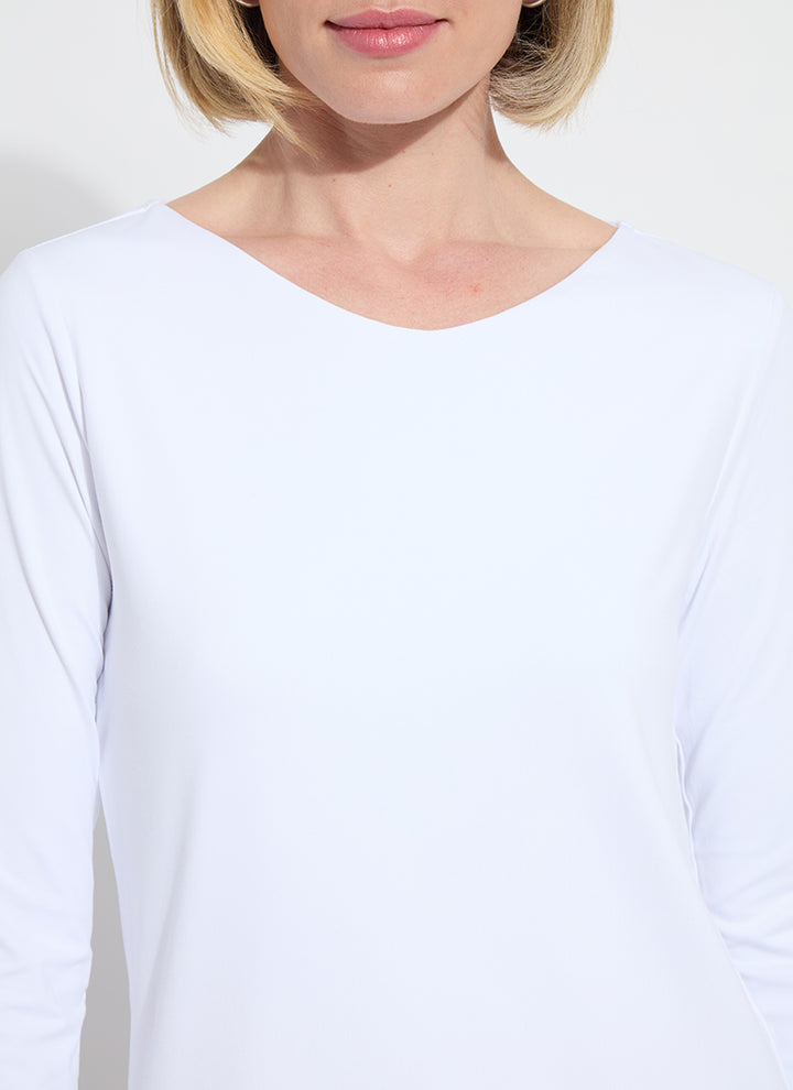 Lysséntial Long Sleeve White