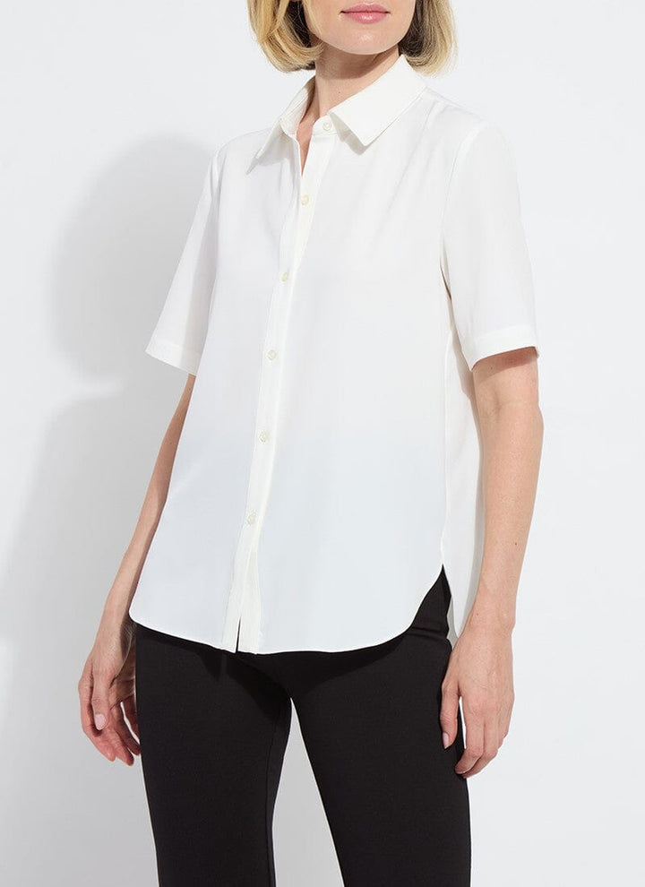 Parker Short Sleeve Shirt White