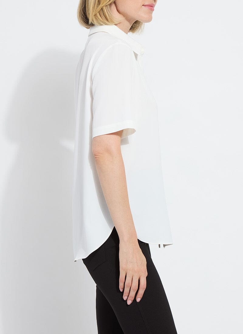 Parker Short Sleeve Shirt White