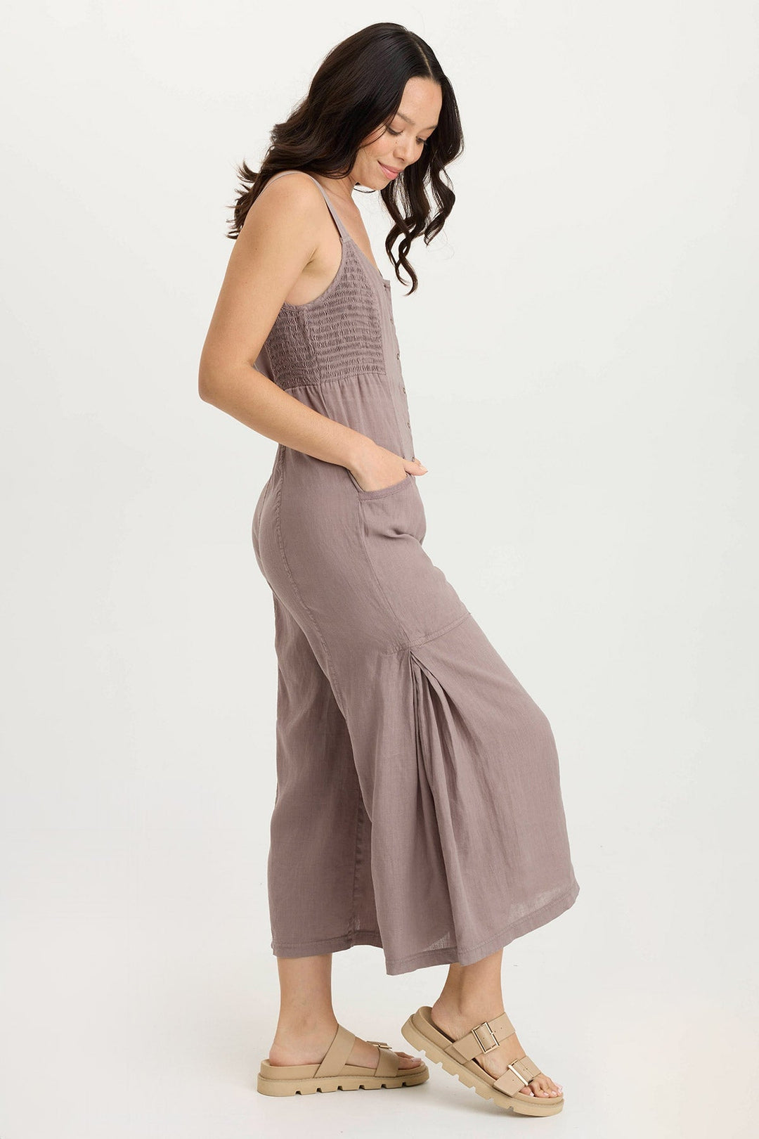 Leoda Jumpsuit Poppyseed
