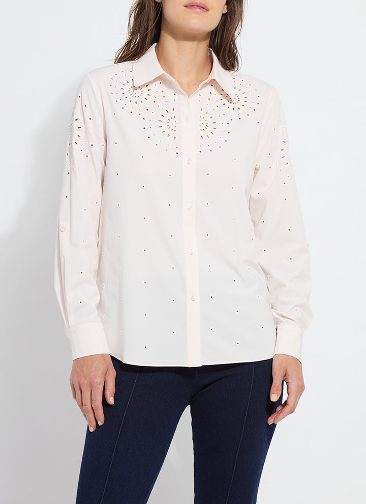 Zelie Eyelet Shirt