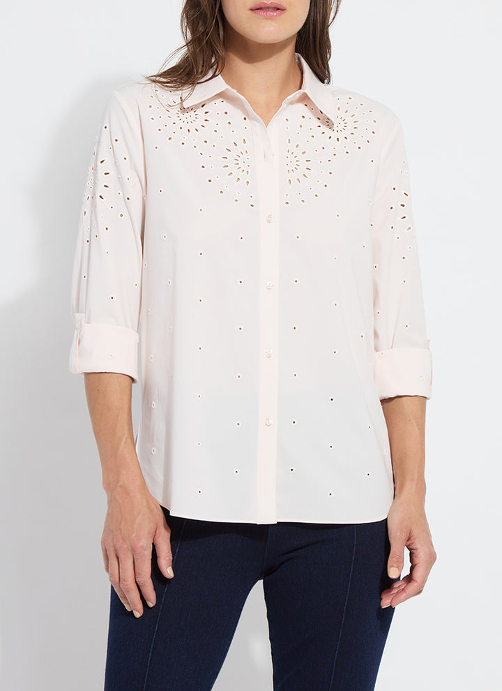 Zelie Eyelet Shirt