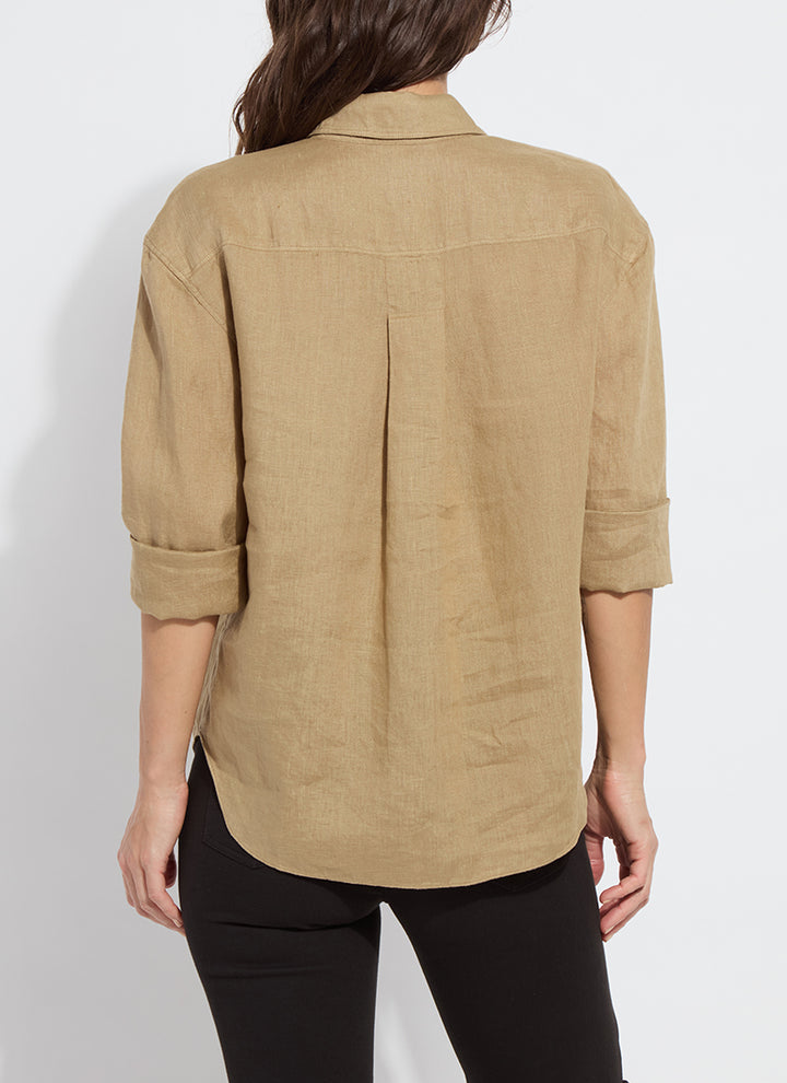 Roe Roll Tab Top Olive