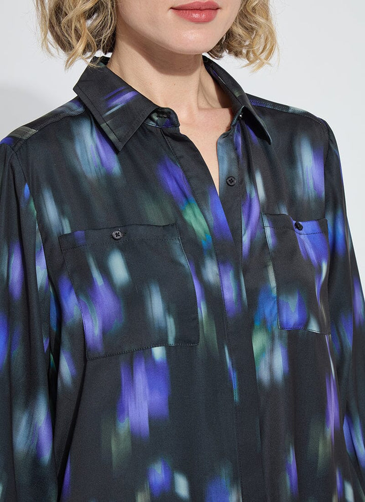 Aitana Utility Pleated Detail Blouse