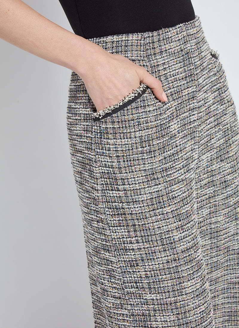 Charlotte Ankle Pallazo Tweed