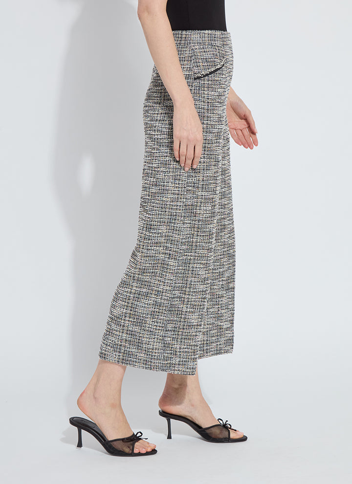 Charlotte Ankle Pallazo Tweed