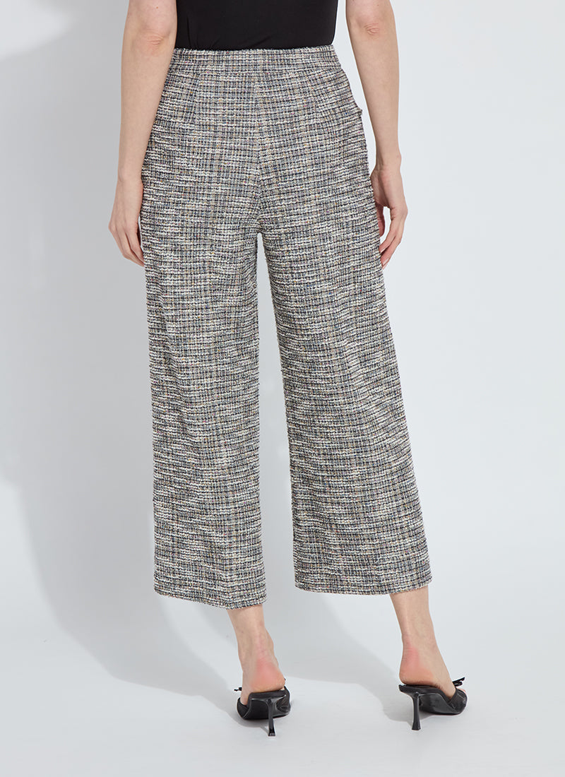 Charlotte Ankle Pallazo Tweed