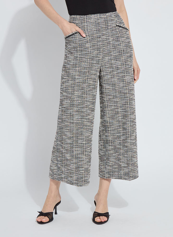Charlotte Ankle Pallazo Tweed
