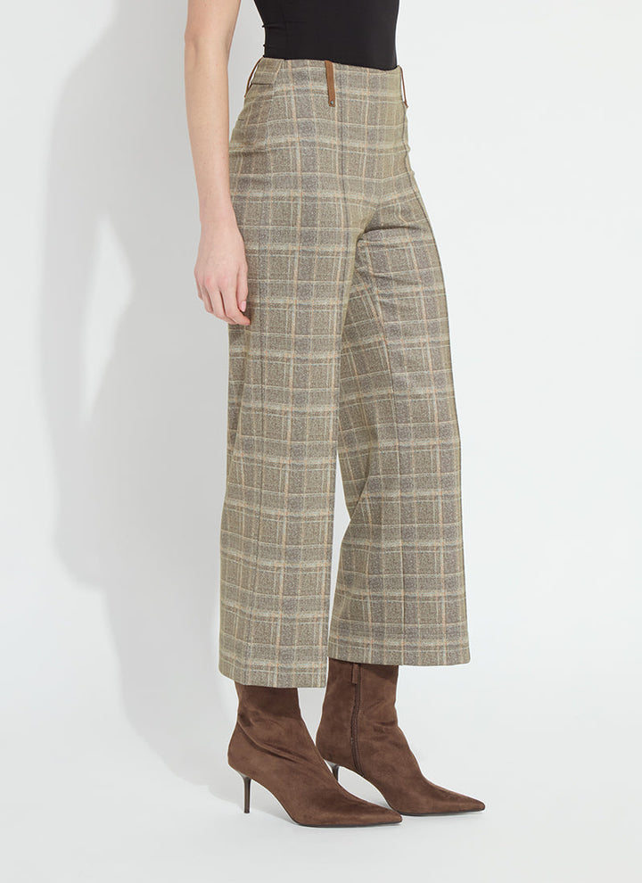 Livia Crop Pant Plaid
