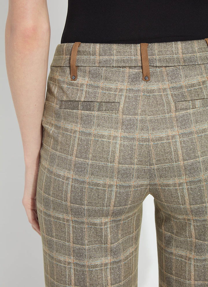 Livia Crop Pant Plaid