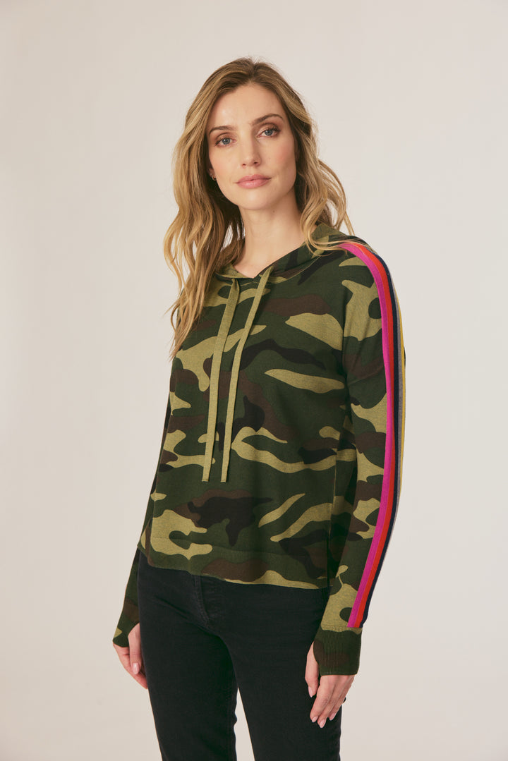 Camo Hoody Sweater