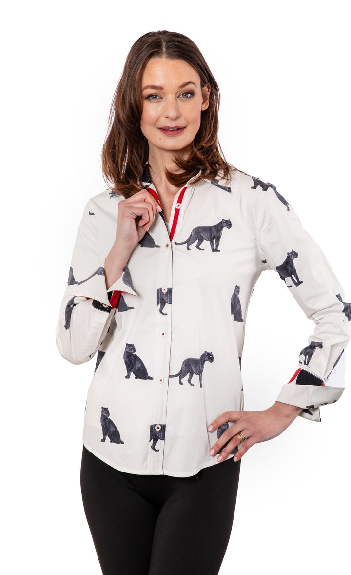 Panther Print Rome Shirt