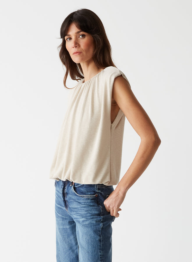 Cindy Bubble Top Oat