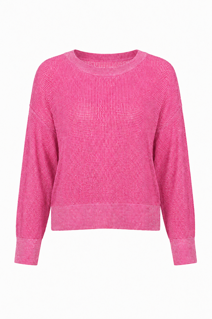 Pima Cotton Metallic Mini Seed Stitch Punch
