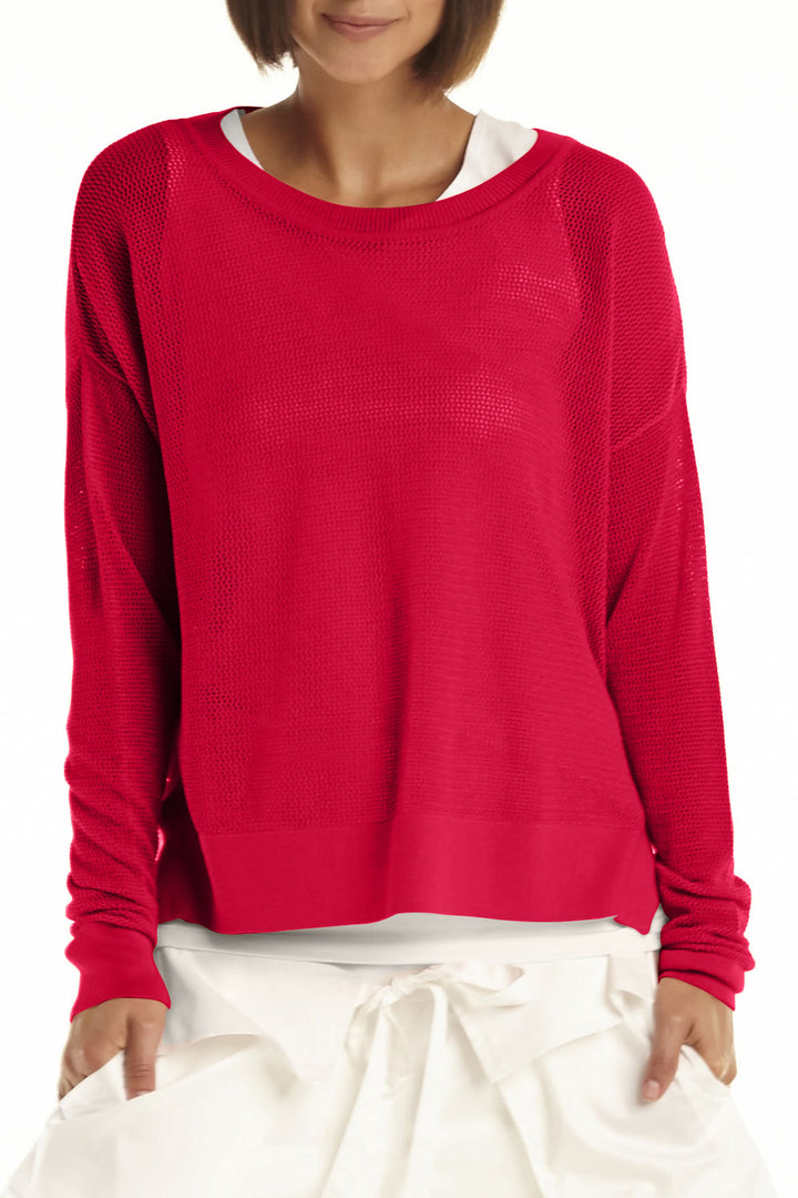 Pima Cotton Seed Stitch Chili