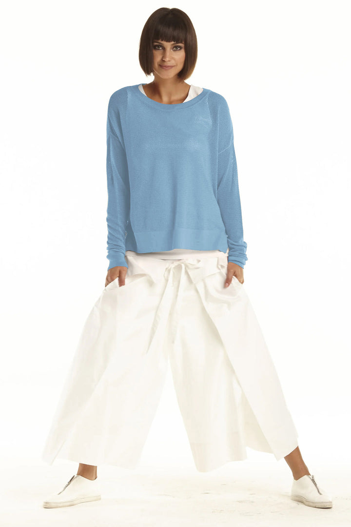 Pima Cotton Mini Seed Stitch Cameo