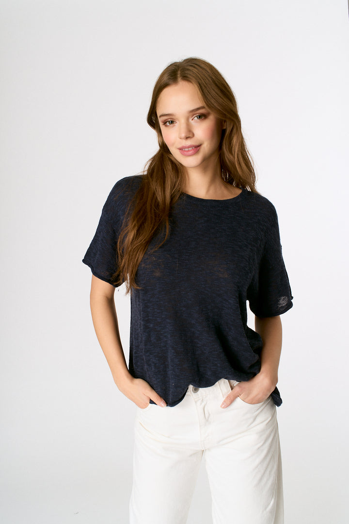 Short Sleeve Boxy Crew Tee