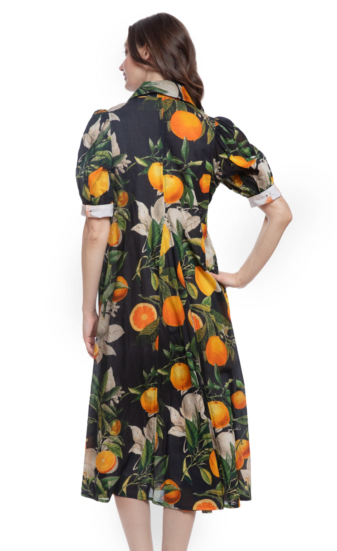 Montauk Dress Citrus Print