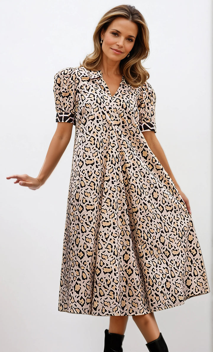 Montauk Leopard Print Dress
