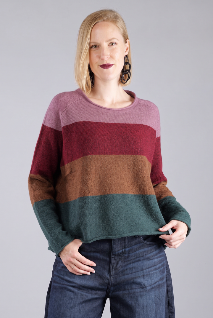 Block Stripe Sweater Fantasy
