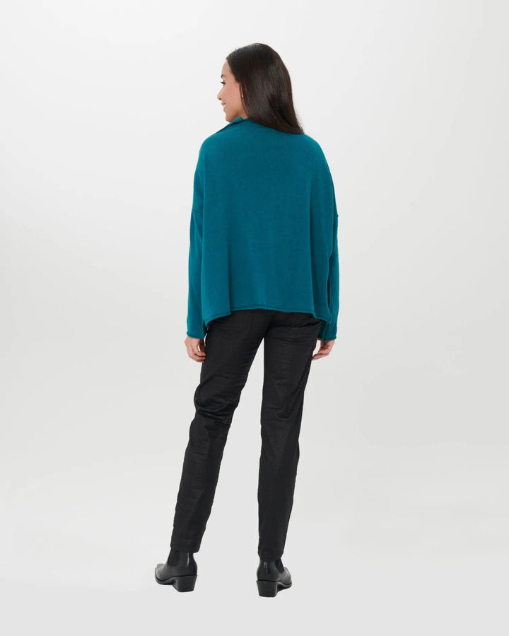 Ozai N Ku Techie Sweater Top, Petrol